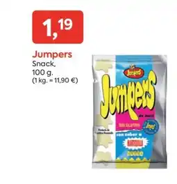 Suma Supermercados JUMPERS Snack oferta