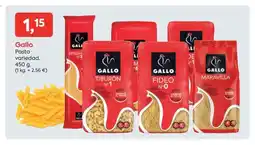 Suma Supermercados GALLO Pasta variedad oferta
