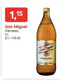 Suma Supermercados SAN MIGUEL Cerveza oferta