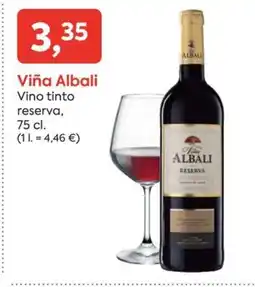 Suma Supermercados VIÑA ALBALI Vino tinto reserva oferta