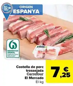 Carrefour Market CARREFOUR Costella de porc trossejada oferta