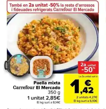 Carrefour Market CARREFOUR Paella mixta oferta