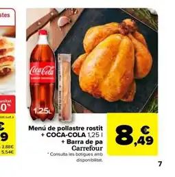 Carrefour Market CARREFOUR Menú de pollastre rostit oferta