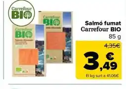 Carrefour Market CARREFOUR BIO Salmó fumat oferta