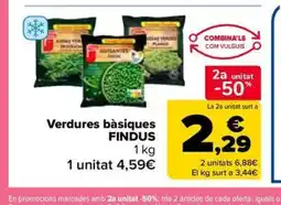 Carrefour Market FINDUS Verdures bàsiques oferta
