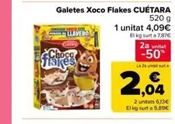 Carrefour Market CUÉTARA Galetes Xoco Flakes oferta