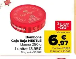 Carrefour Market NESTLÉ Bombons Caja Roja oferta