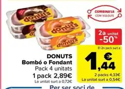 Carrefour Market DONUTS Bombó o Fondant oferta