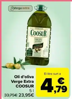 Carrefour Market COOSUR Oli d'oliva Verge Extra oferta