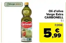 Carrefour Market CARBONELL Oli d'oliva Verge Extra oferta