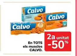 Carrefour Market CALVO En TOTS els musclos oferta