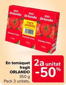 Carrefour Market ORLANDO En tomàquet fregit oferta