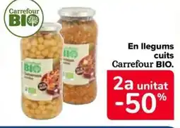 Carrefour Market CARREFOUR BIO En llegums cuits oferta