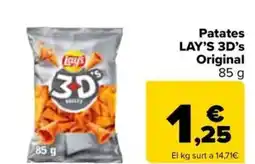 Carrefour Market LAY'S 3D's Patates Original oferta
