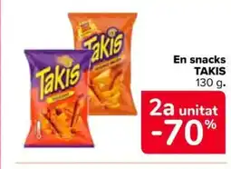 Carrefour Market TAKIS En snacks oferta
