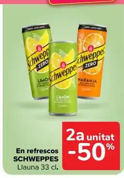 Carrefour Market SCHWEPPES En refrescos oferta