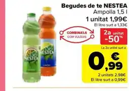 Carrefour Market NESTEA Begudes de te oferta