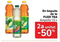Carrefour Market FUZE TEA En beguda de te oferta