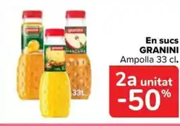 Carrefour Market GRANINI En sucs oferta