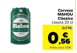 Carrefour Market MAHOU Cervesa Clàssica oferta
