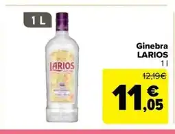Carrefour Market LARIOS Ginebra oferta