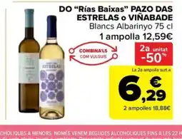 Carrefour Market PAZO DAS ESTRELAS O VIÑABADE DO Rías Baixas oferta