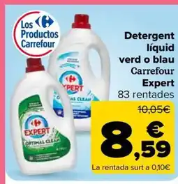 Carrefour Market CARREFOUR Detergent líquid verd o blau oferta