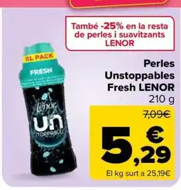Carrefour Market LENOR Perles Unstoppables Fresh oferta