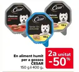 Carrefour Market CESAR En aliment humit per a gossos oferta