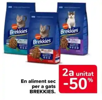 Carrefour Market BREKKIES En aliment sec per a gats oferta