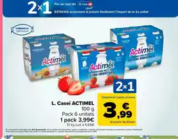 Carrefour Market ACTIMEL L. Casei oferta