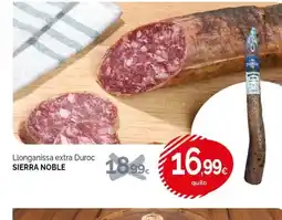 Condis SIERRA NOBLE Llonganissa extra Duroc oferta