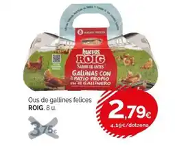 Condis ROIG Ous de gallines felices oferta