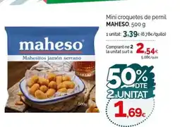 Condis MAHESO Mini croquetes de pernil oferta