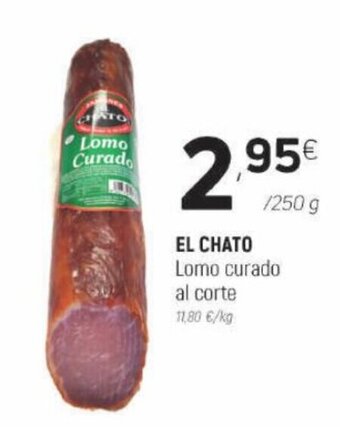 Coviran El Chato Lomo Curado Al Corte 250 g oferta