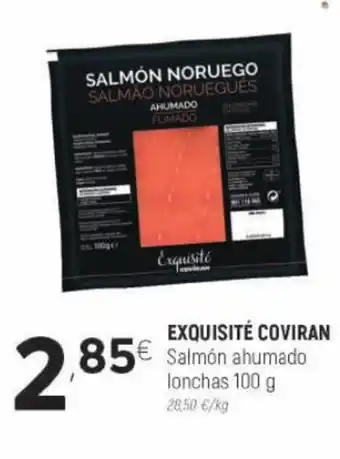 Coviran Exquisité Coviran Salmón Ahumado Lonchas 100 g oferta
