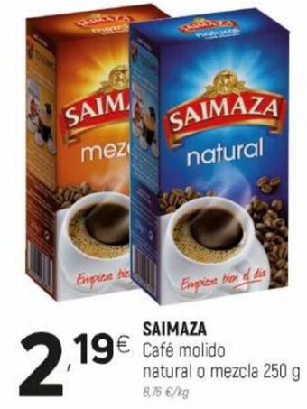 Coviran Saimaza Café Molido Natural O Mezcla 250 g oferta