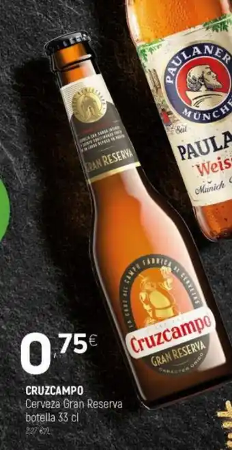 Coviran Cruzcampo Cerveza Gran Reserva Botella 33 cl oferta