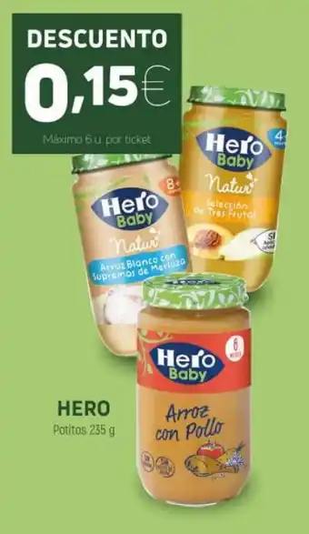 Coviran Hero Potitos 235 g oferta