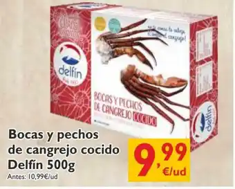 Supermercados La Despensa Bocas y Pechos De Cangrejo Cocido Delfín 500 g oferta