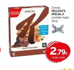 Condis KELLOGG'S SPECIAL K Cereals oferta