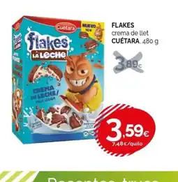 Condis CUÉTARA. FLAKES crema de llet oferta
