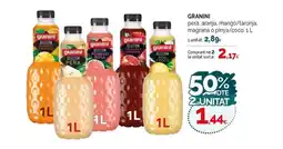 Condis GRANINI pera, aranja, mango/taronja. magrana o pinya/coco oferta