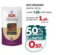Condis SOS VIDASANIA quinoa oferta