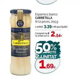 Condis CARRETILLA Espárragos blancs oferta