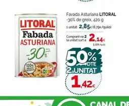 Condis LITORAL Favada Asturiana oferta