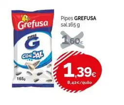 Condis GREFUSA Pipes oferta