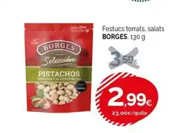 Condis BORGES Festucs torrats, salats oferta