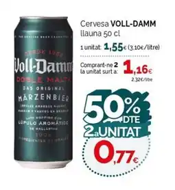 Condis VOLL-DAMM Cervesa llauna oferta