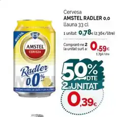 Condis AMSTEL RADLER Cervesa 0,0 llauna oferta